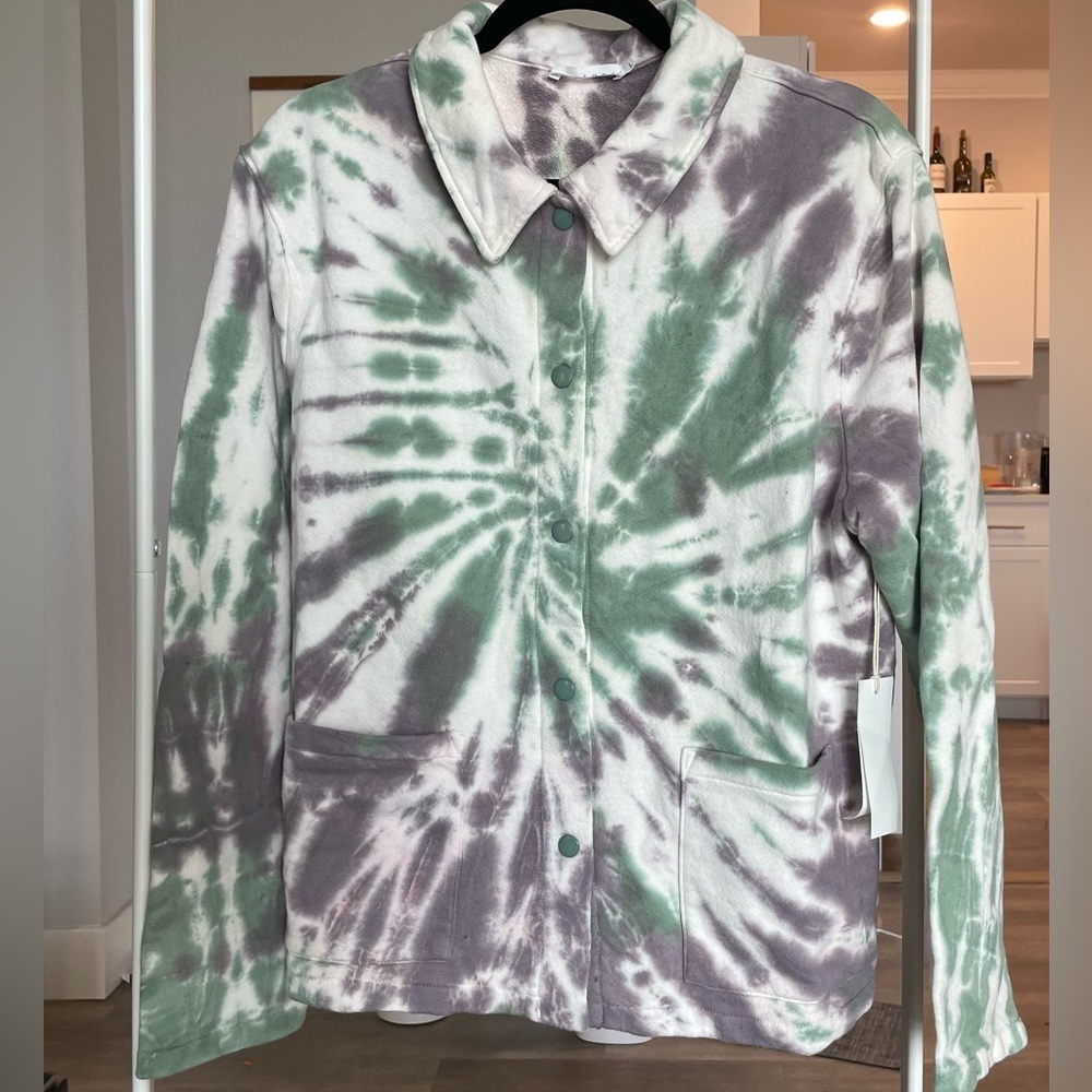 NWT LACAUSA CLOTHING Kismet Jacket - Sugar Plum Swirl, Size Large - Picture 7 of 7